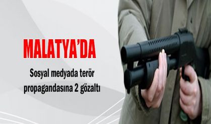 Sosyal medyada terör propagandasına 2 gözaltı