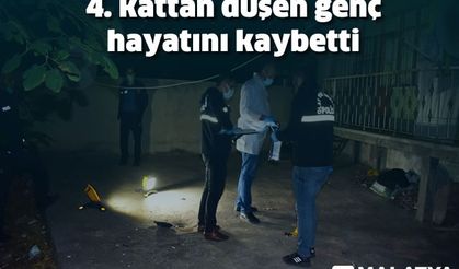 4. kattan düşen genç hayatını kaybetti