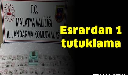 Esrardan 1 tutuklama