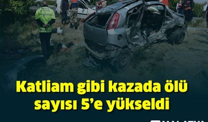 Katliam gibi kazada ölü sayısı 5'e yükseldi