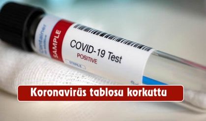Koronavirüs tablosu korkuttu
