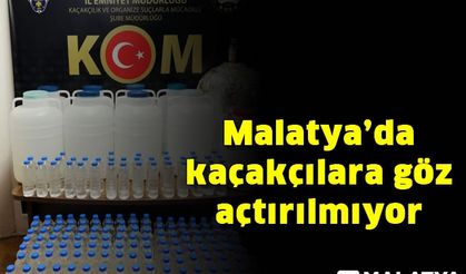 Malatya’da kaçakçılığa geçit yok