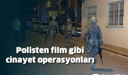 Polisten film gibi cinayet operasyonları