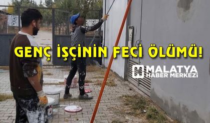 Elektrik akımına kapılan genç işçinin feci ölümü