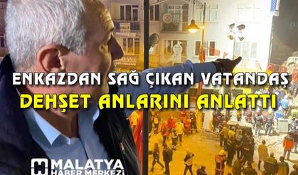 Enkazdan sağ çıkan vatandaş, dehşet anlarını anlattı