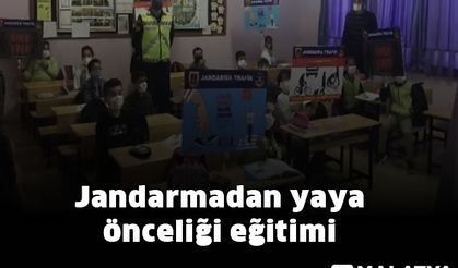 Jandarmadan yaya önceliği uygulaması