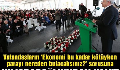 Kılıçdaroğlu: Halka hesap vermek kadar değerli ve onurlu başka bir şey yoktur