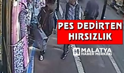 Kanepe örtüsü çalan şahıs kameralara yakalandı