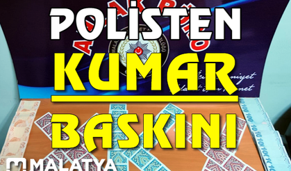 Polisten kumar baskını