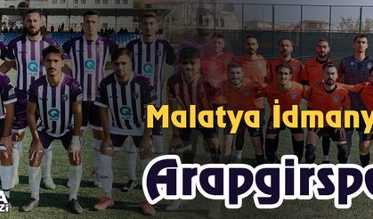 Arapgirspor Malatya İdmanyurdu 'nu 2-1 mağlup etti
