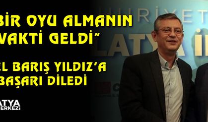 Özgür Özel'den  CHP Malatya İl Başkanı olarak atanan Barış Yılmaz'a ziyaret