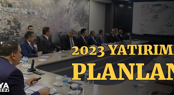 Malatya Büyükşehir Belediyesi 2023 yılında yapılacak yatırımları planlandı