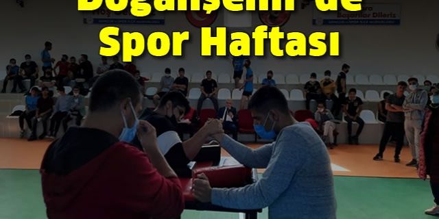 Doğanşehir'de Spor Haftası