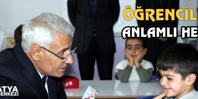 Battalgazi Belediye Başkanı Osman Güder’den öğrencilere anlamlı hediye