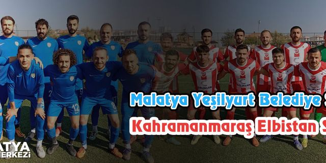 Malatya Yeşilyurt Belediye Spor, Kahramanmaraş Elbistan Spor’u 2-1 yenerek 2. sıradaki yerini korudu.