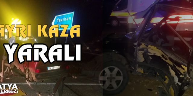 Malatya’daki üç ayrı kazada 10 kişi yaralandı