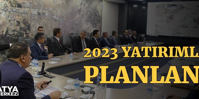 Malatya Büyükşehir Belediyesi 2023 yılında yapılacak yatırımları planlandı