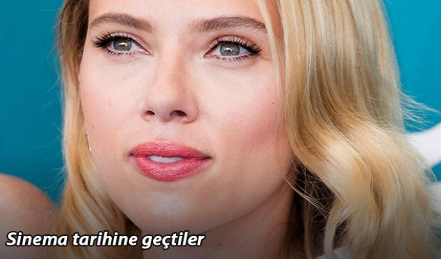 Scarlett Johansson adını tarihe yazdırdı
