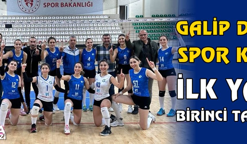 Galip Demirel Spor Kulübü, ilk yarıyı birinci tamamladı.